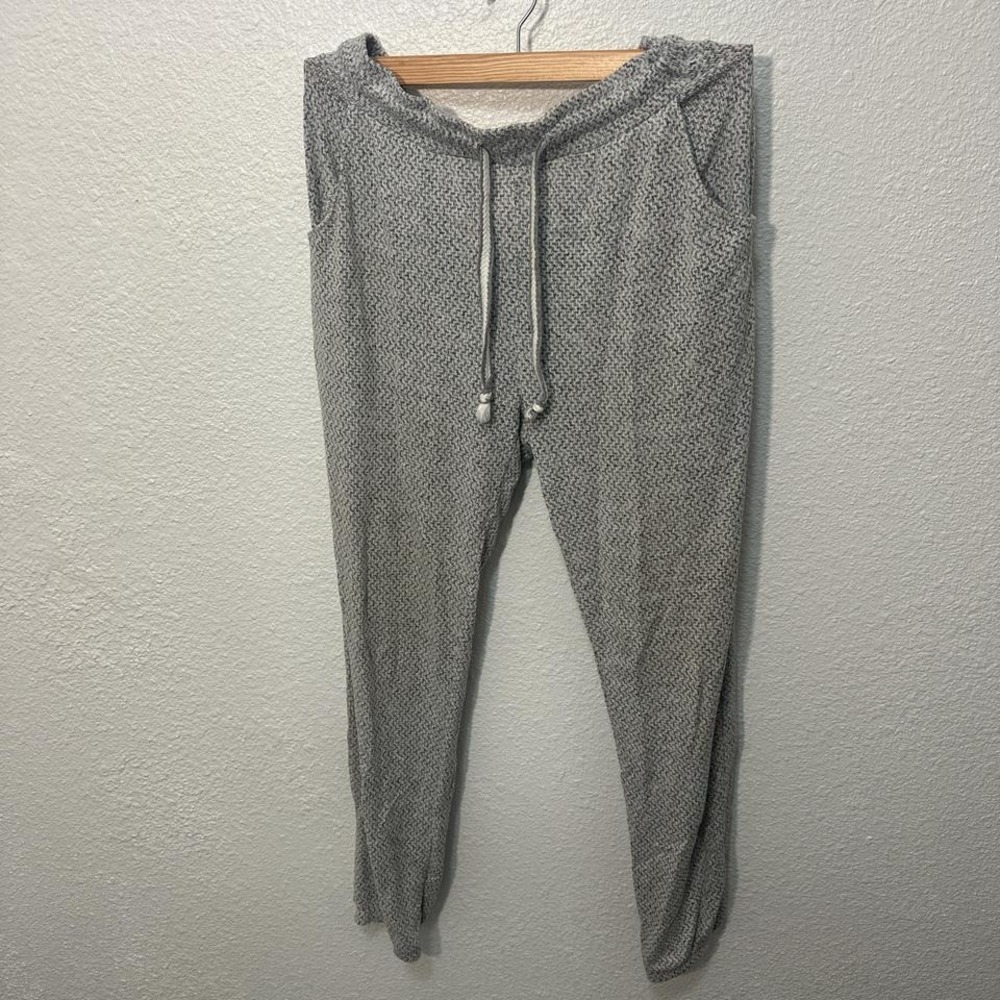 Gray loungewear sweatpants‎